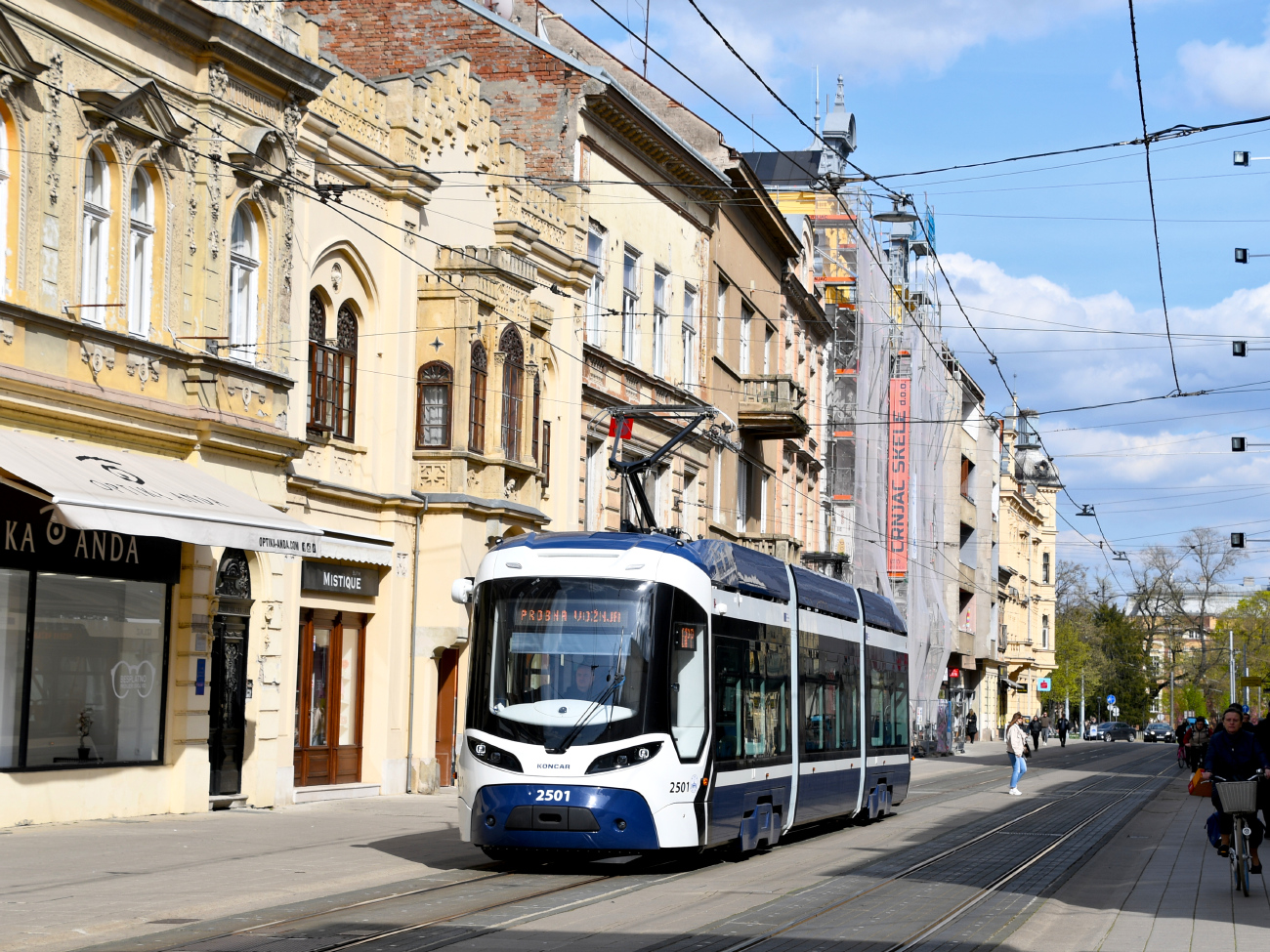 Осиек, Končar TMK 2500 № 2501