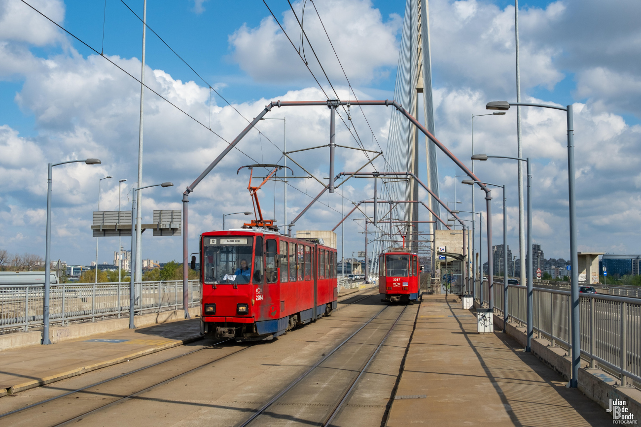 Белград, Tatra KT4YU № 2284