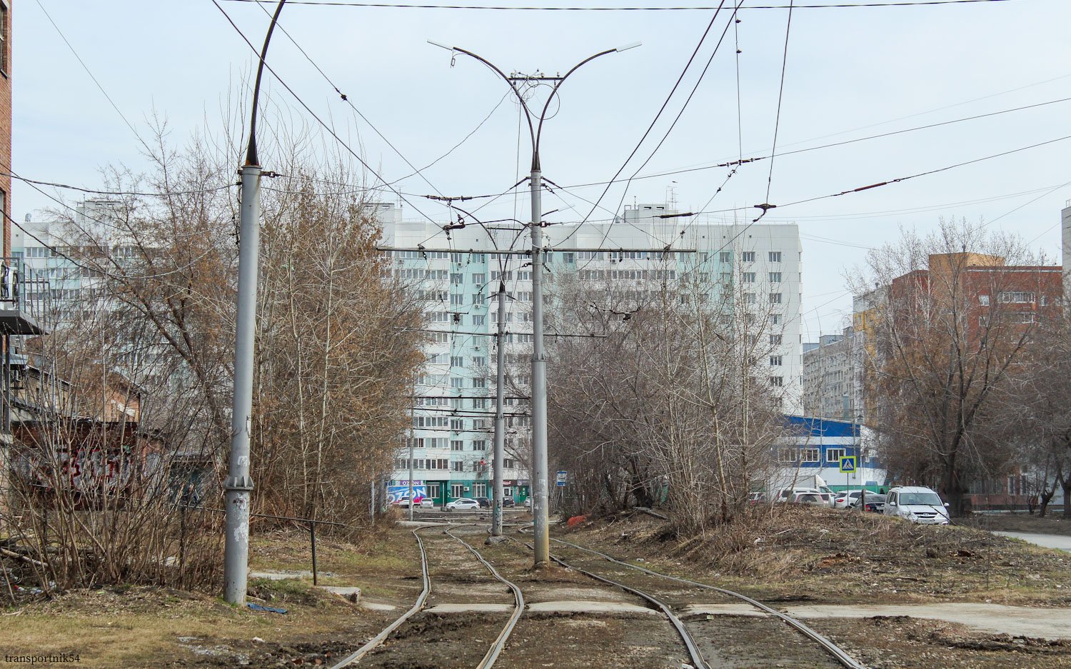 新西伯利亚 — Tram road