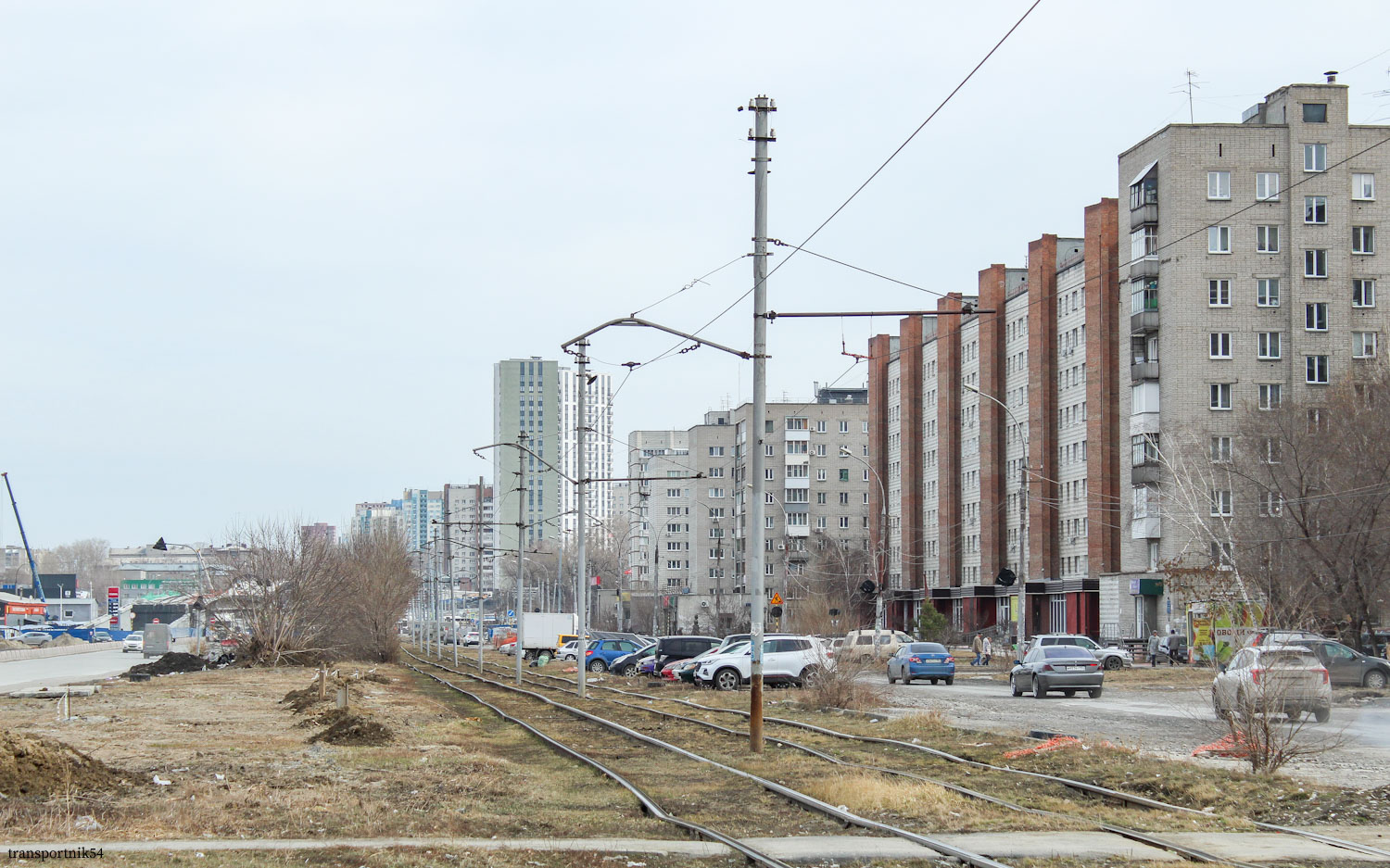 Novosibirskas — Tram and trolleybus depots