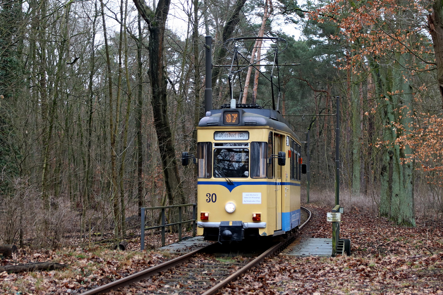 Вольтерсдорф, Gotha T57 № 30; Вольтерсдорф — Официальное прощание с вагонами Гота в регулярной эксплуатации (01.03.2025)