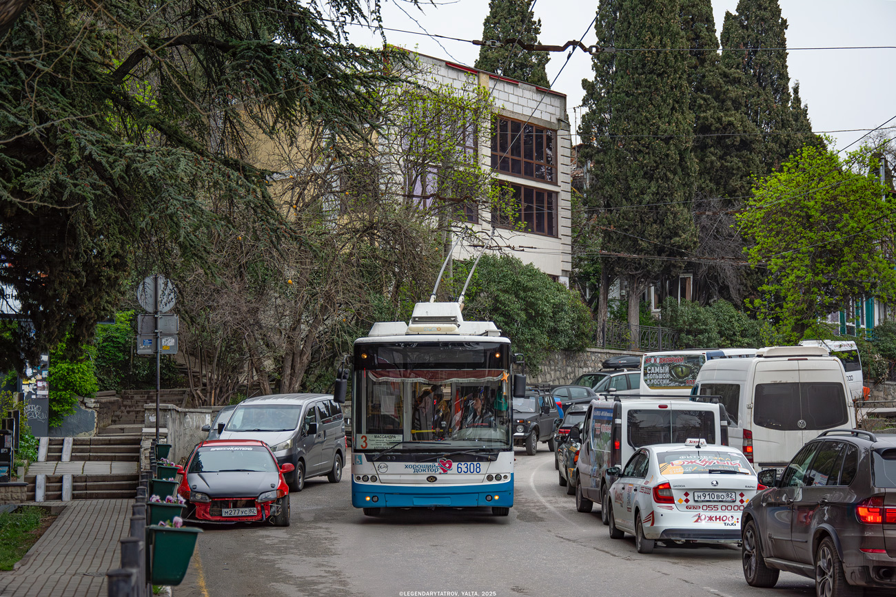 Крымский троллейбус, Богдан Т60111 № 6308