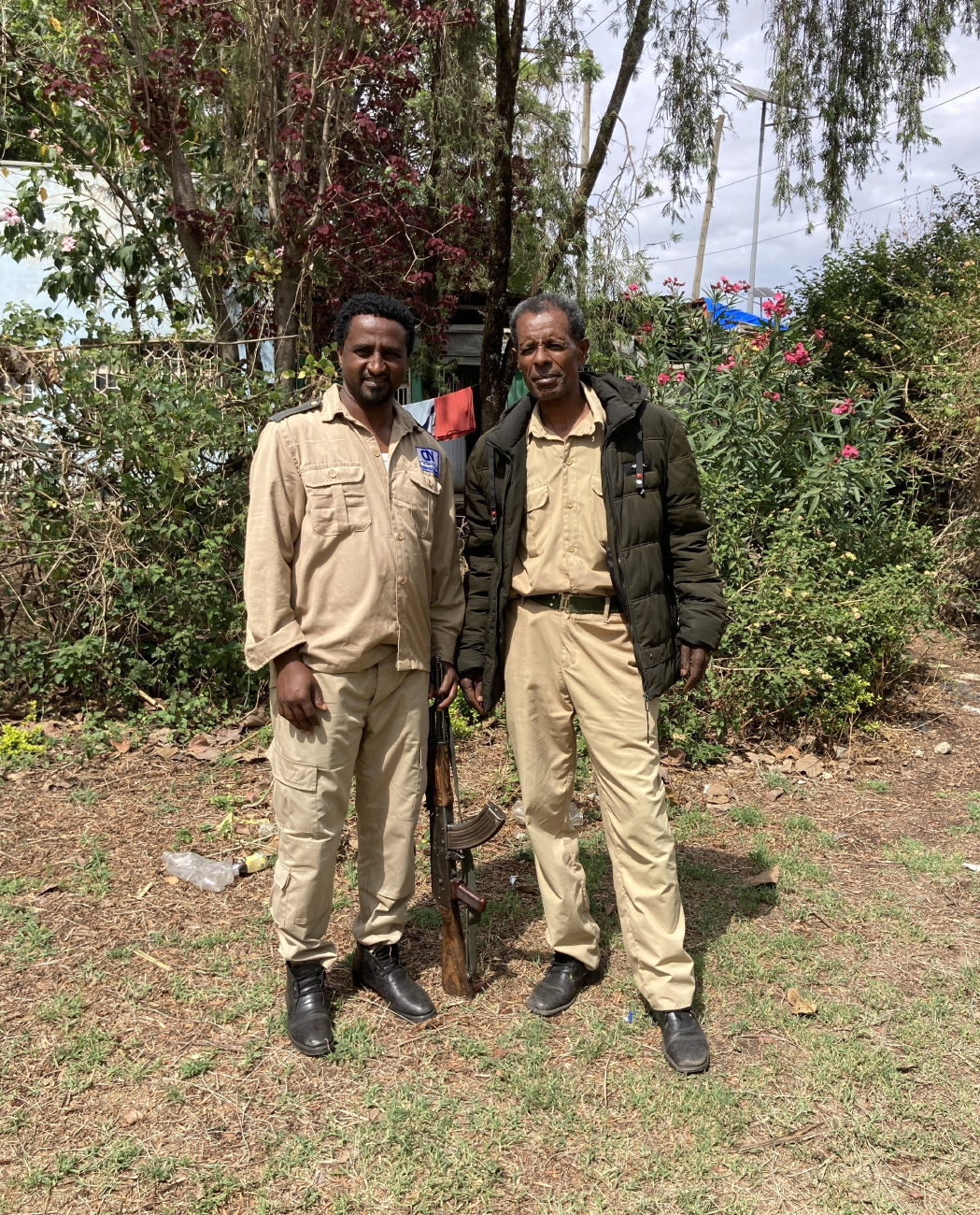 Работники электротранспорта; Аддис-Абеба — Русские троллейбусы ЗиУ-682Г-016 (012) П в Аддис-Абебе