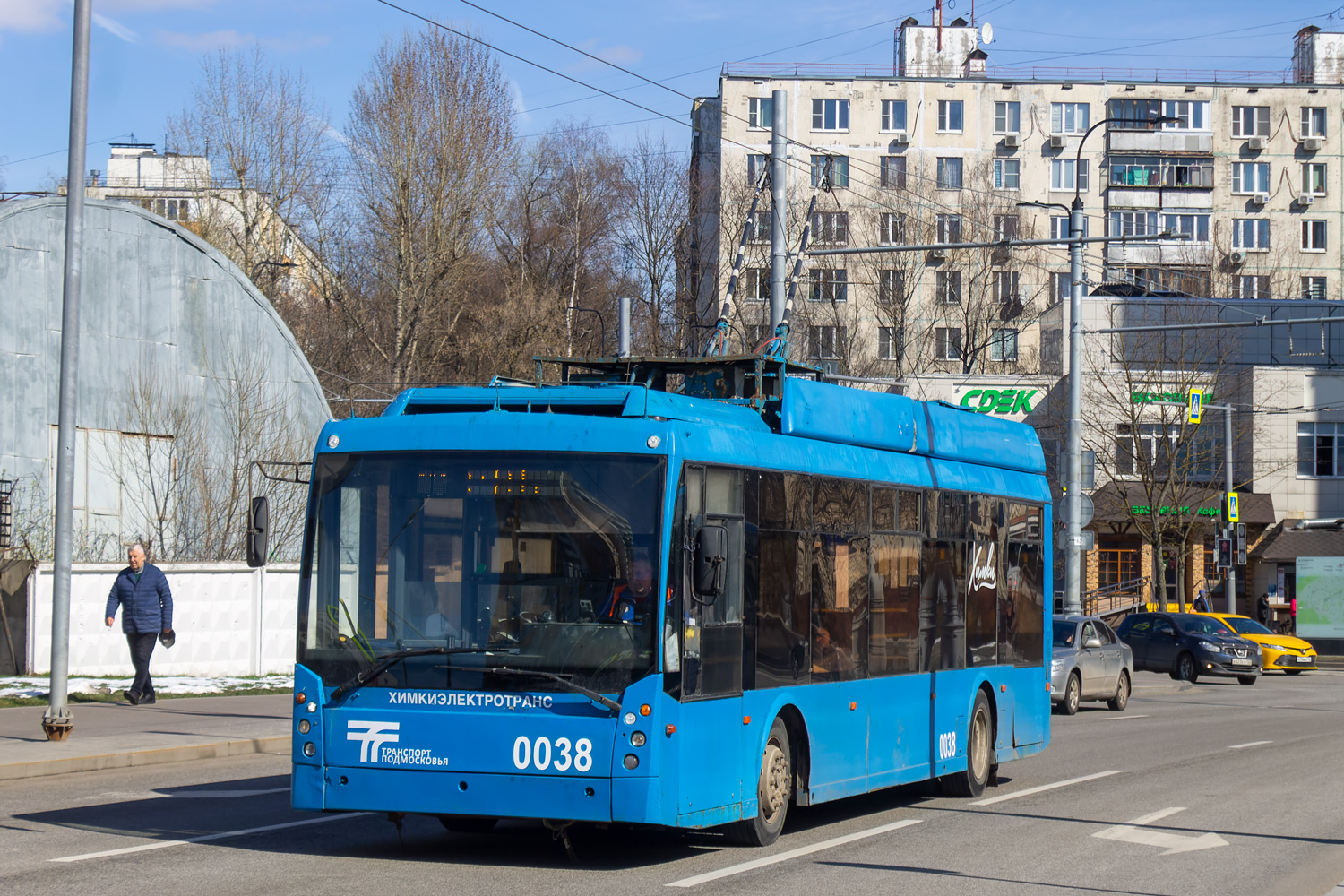 Химки, Тролза-5265.00 «Мегаполис» № 0038