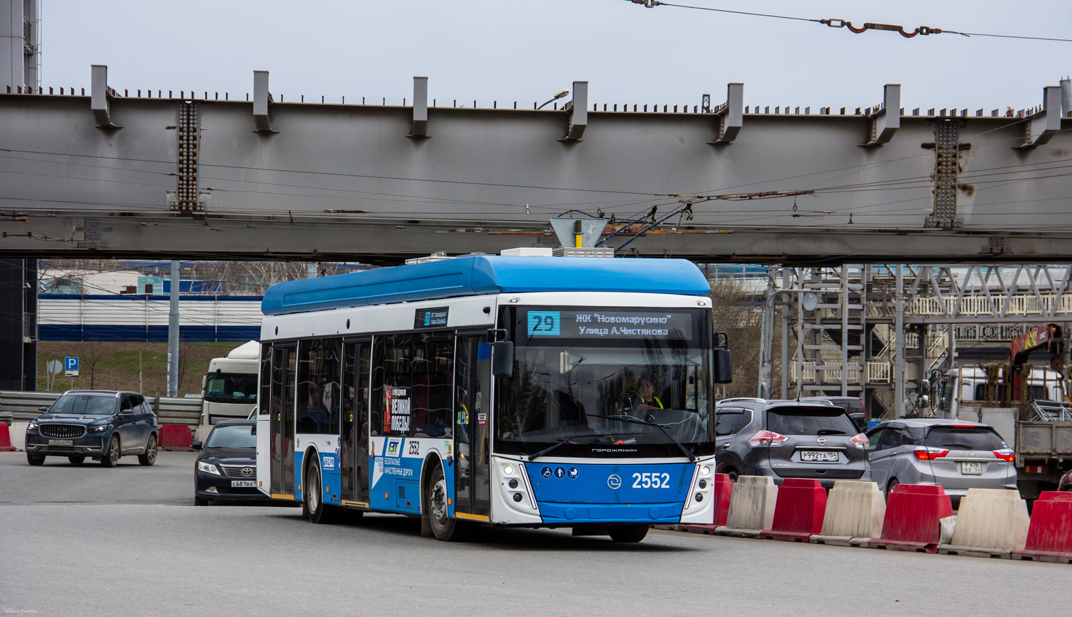 Новосибирск, УТТЗ-6241.01 «Горожанин» № 2552