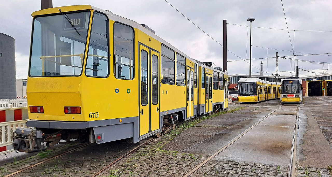 Берлин, Tatra KT4DM № 6113