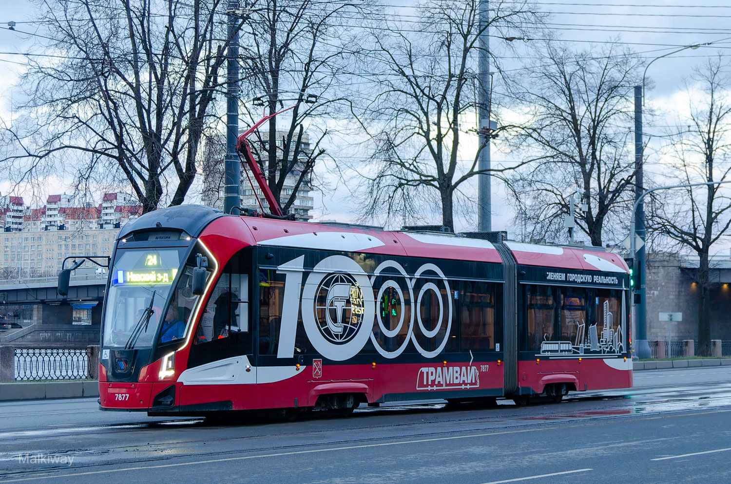 Санкт-Петербург, 71-923М «Богатырь-М» № 7877