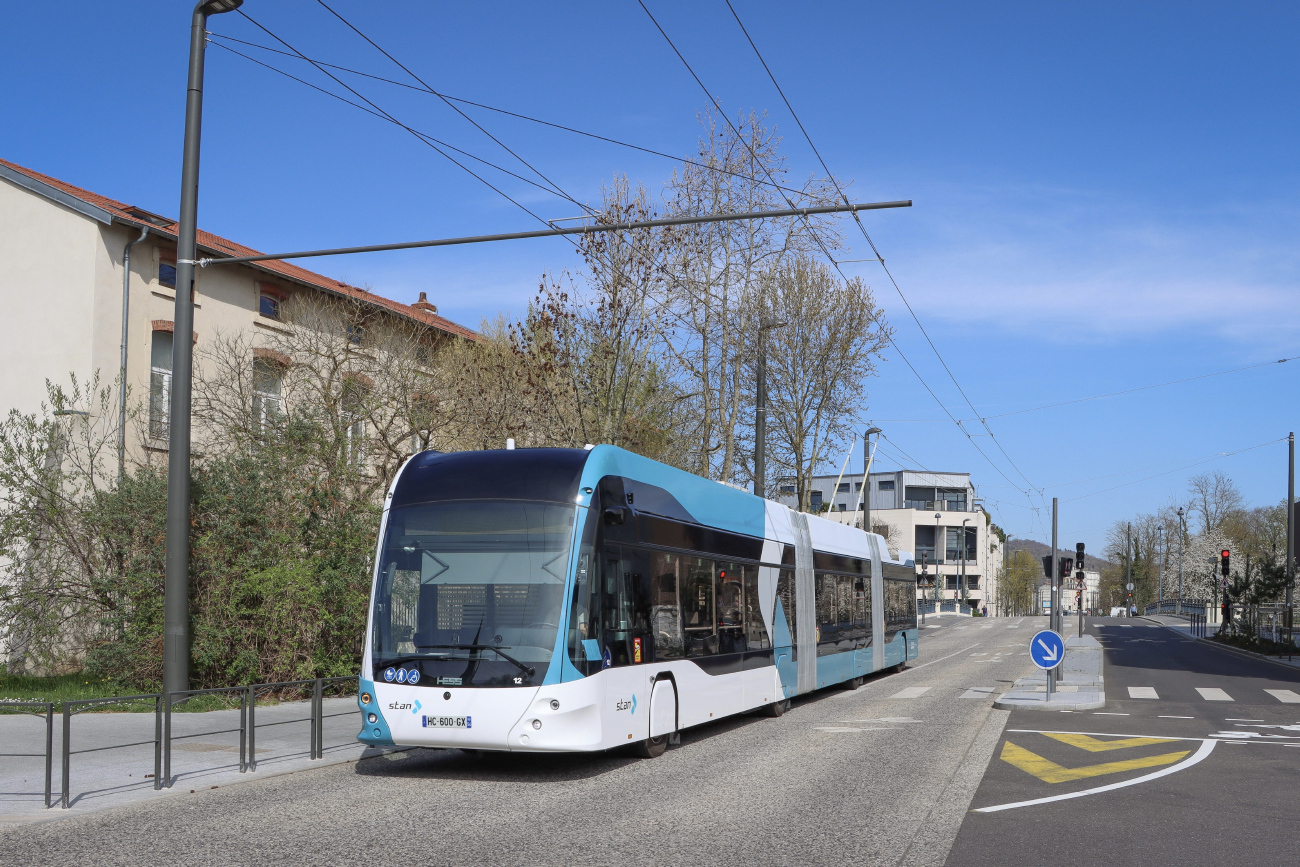 Нанси, Hess lighTram 25 DC № 12