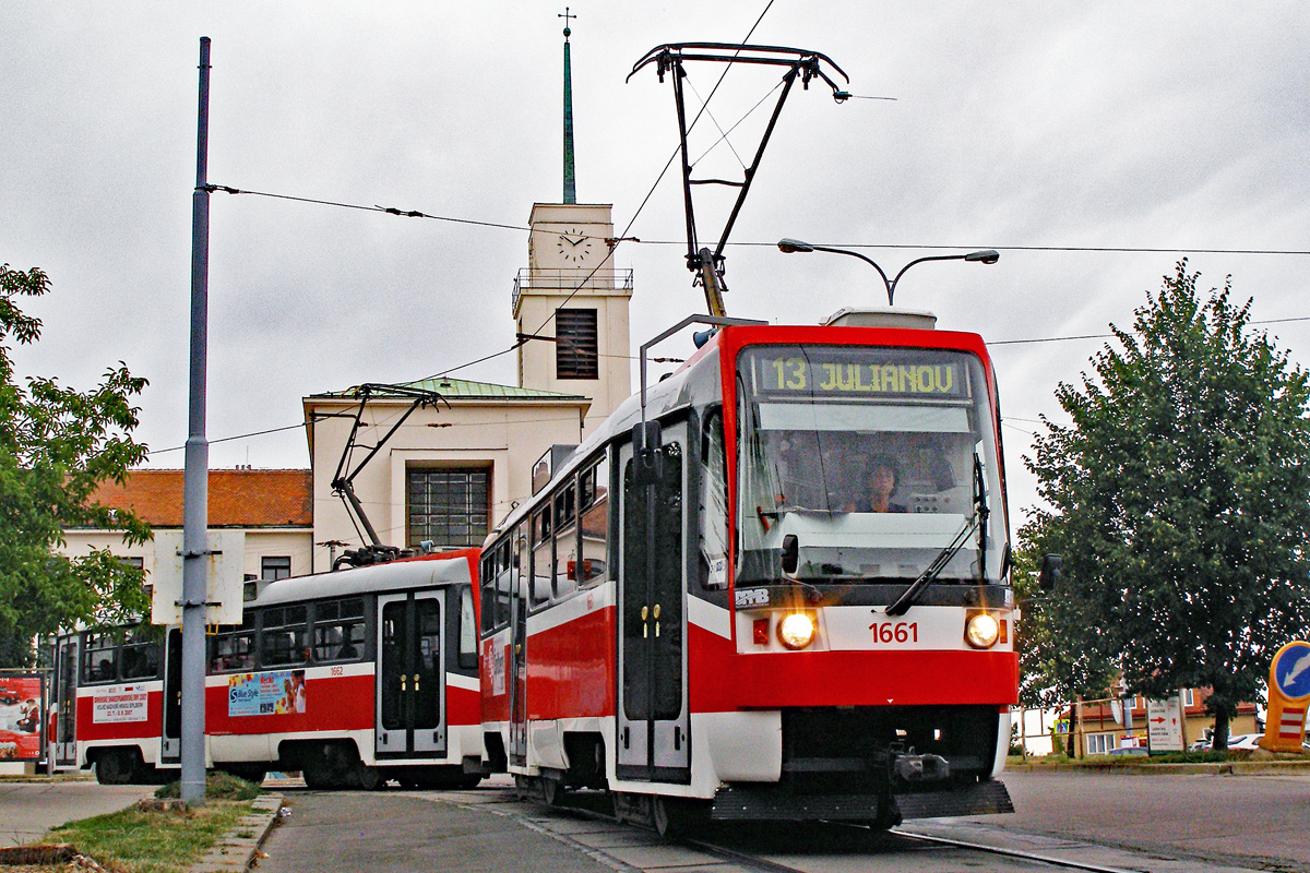 Брно, Tatra T3R (1995) № 1661