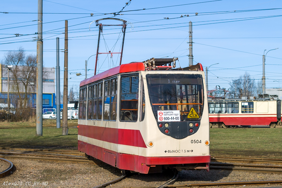 Санкт-Петербург, 71-134А (ЛМ-99АВ) № 0504