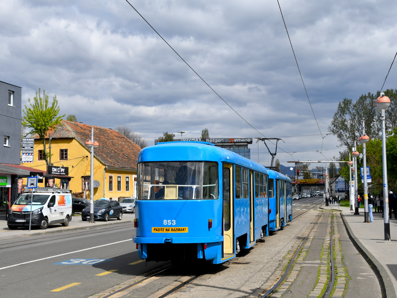 Загреб, Tatra B4YU № 853