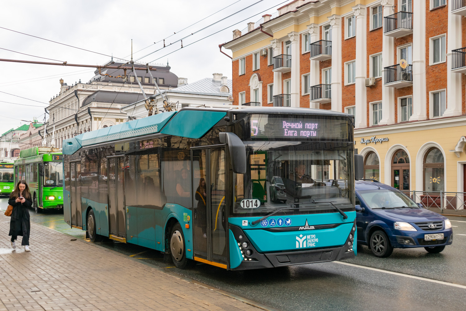 Казань, МАЗ-303Т22 № 1014
