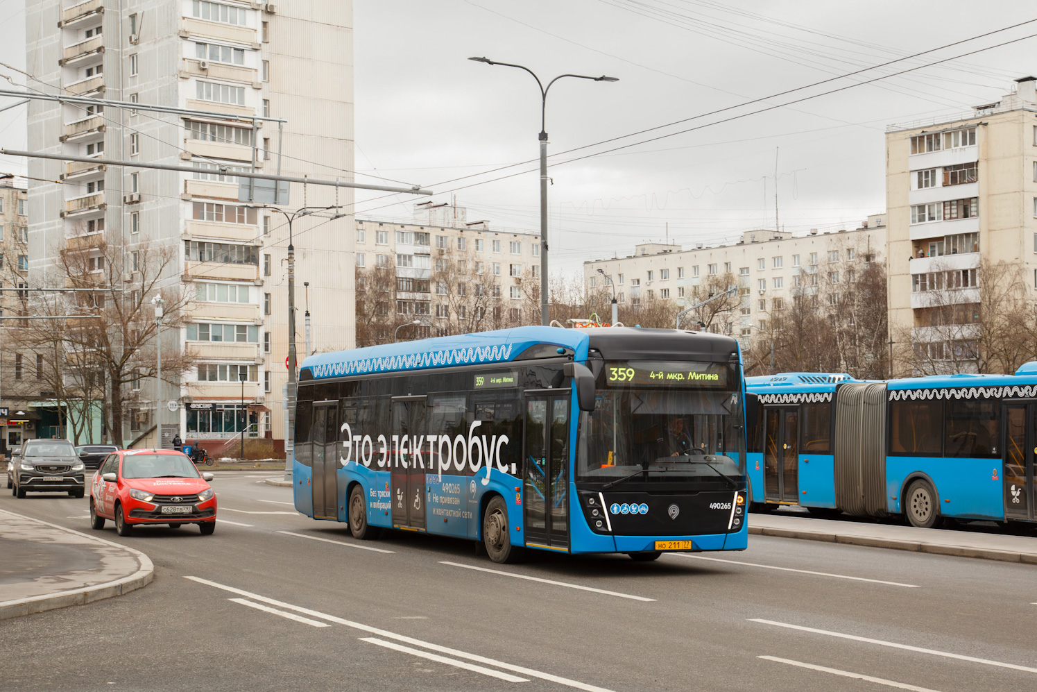 Москва, КАМАЗ-6282 № 490265