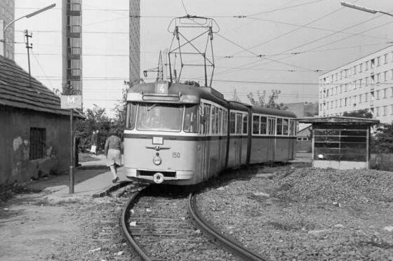 Мишкольц, CSM-4 № 150; Мишкольц — Старые фотографии