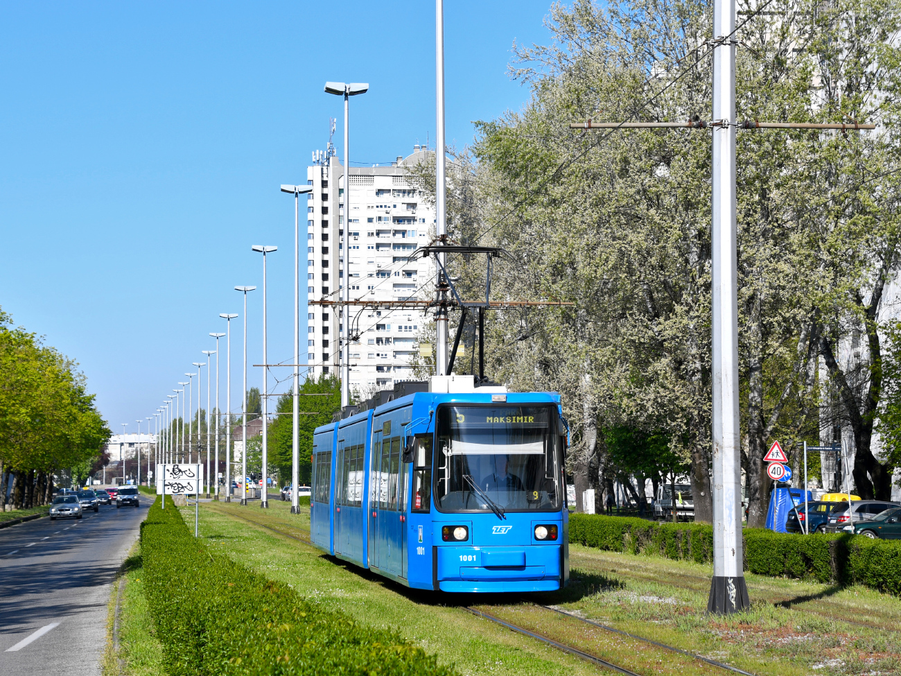 Загреб, Adtranz GT6M № 1001