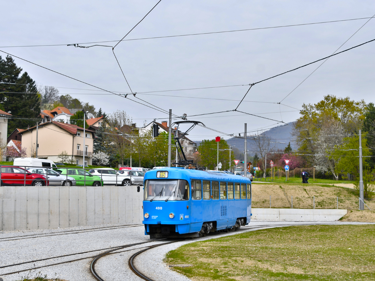 Загреб, Tatra T4YU № 490