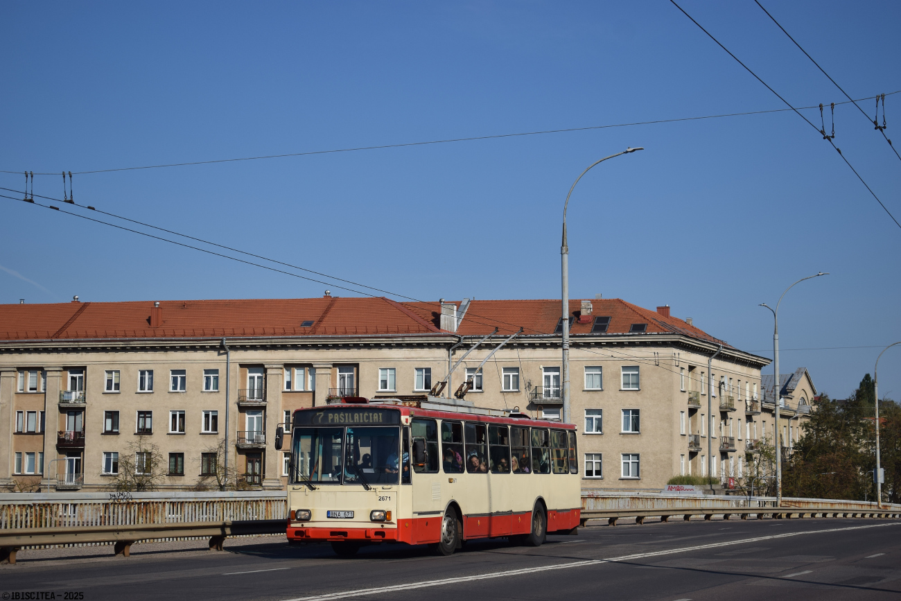 Вильнюс, Škoda 14Tr17/6M № 2671