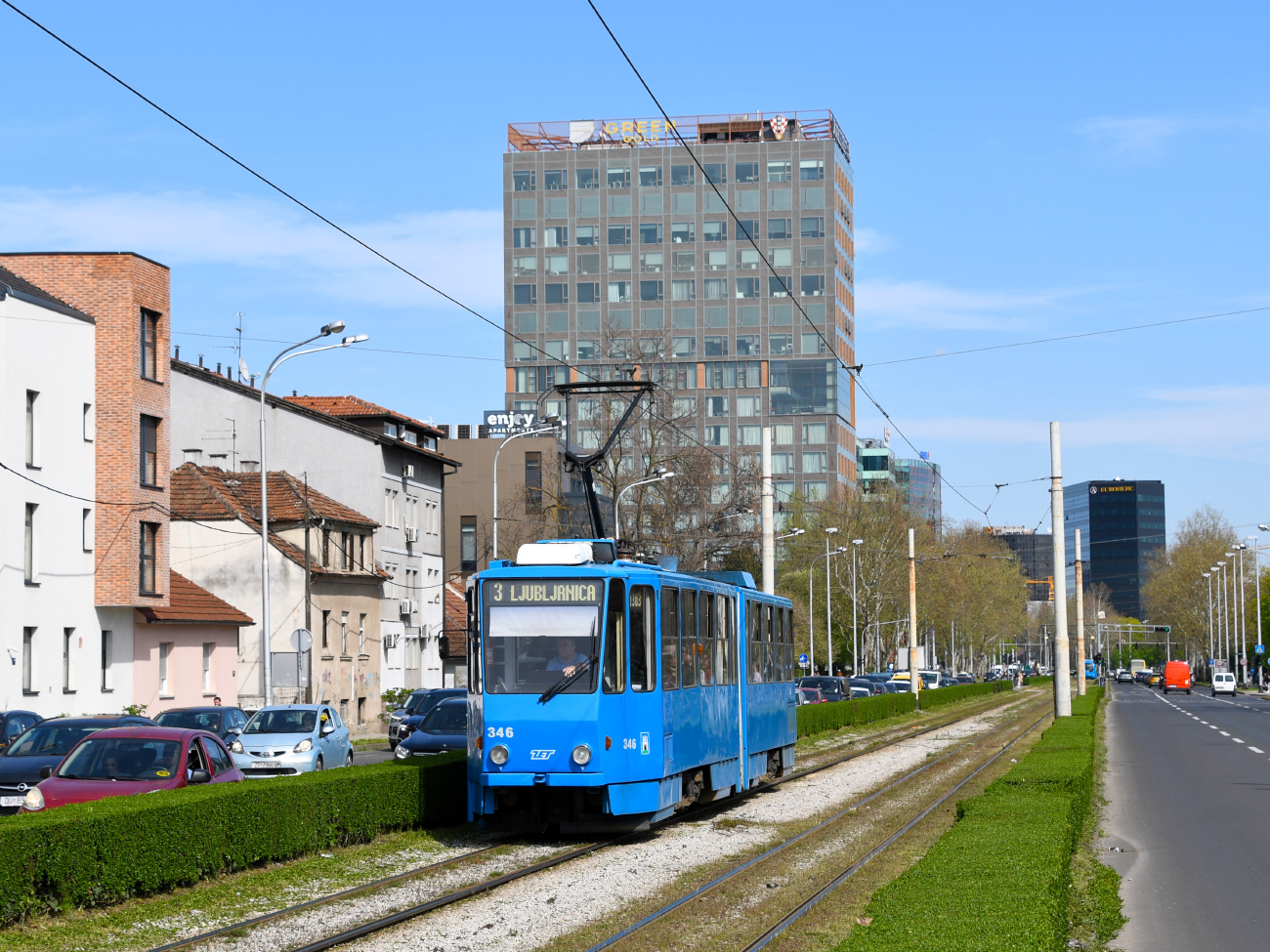 Загреб, Tatra KT4YU № 346