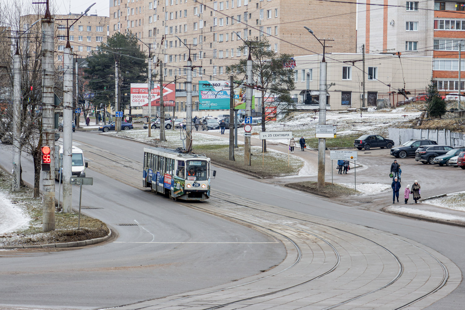 Смоленськ — Трамвайные линии, инфраструктура и конечные станции