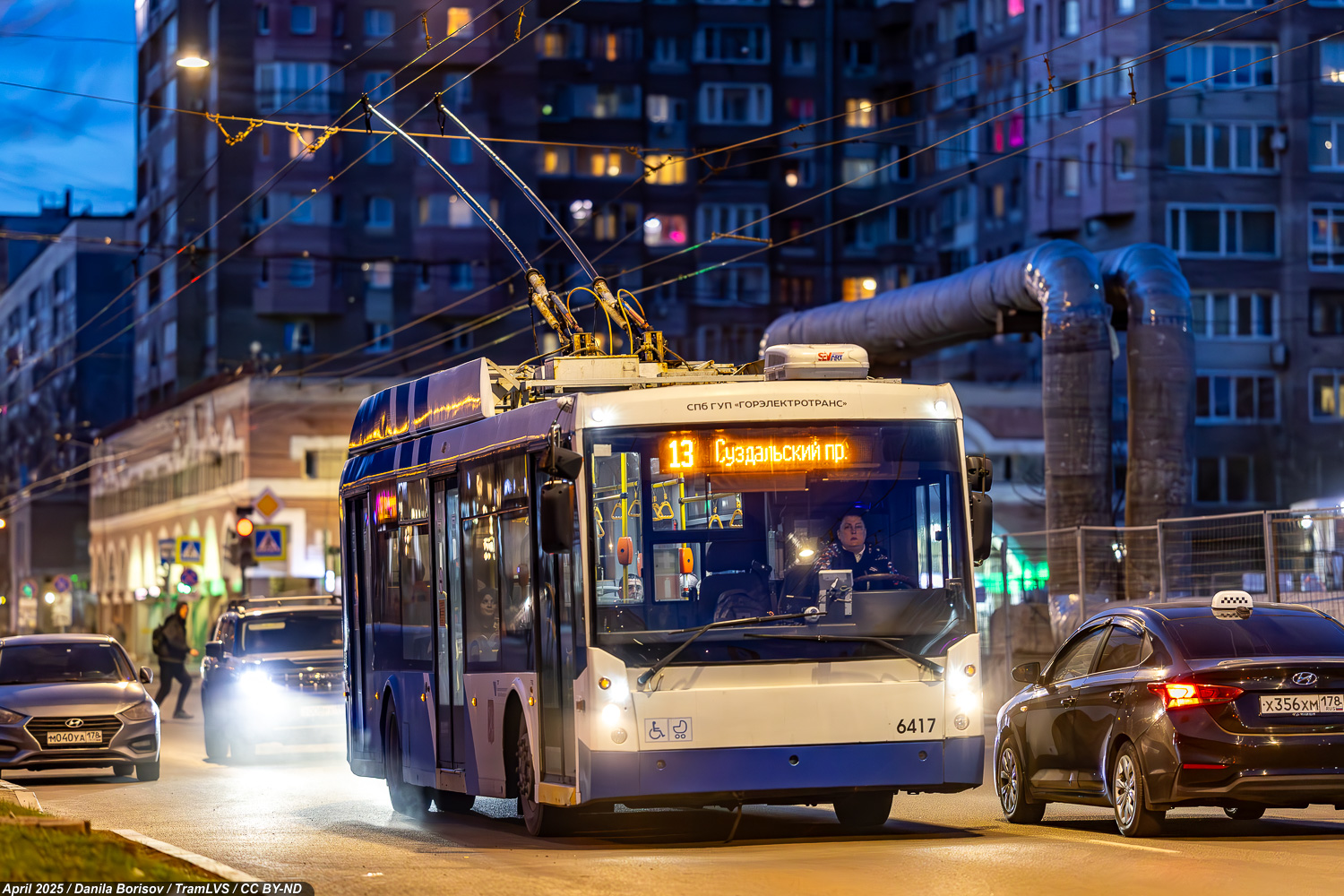 Санкт-Петербург, Тролза-5265.00 «Мегаполис» № 6417