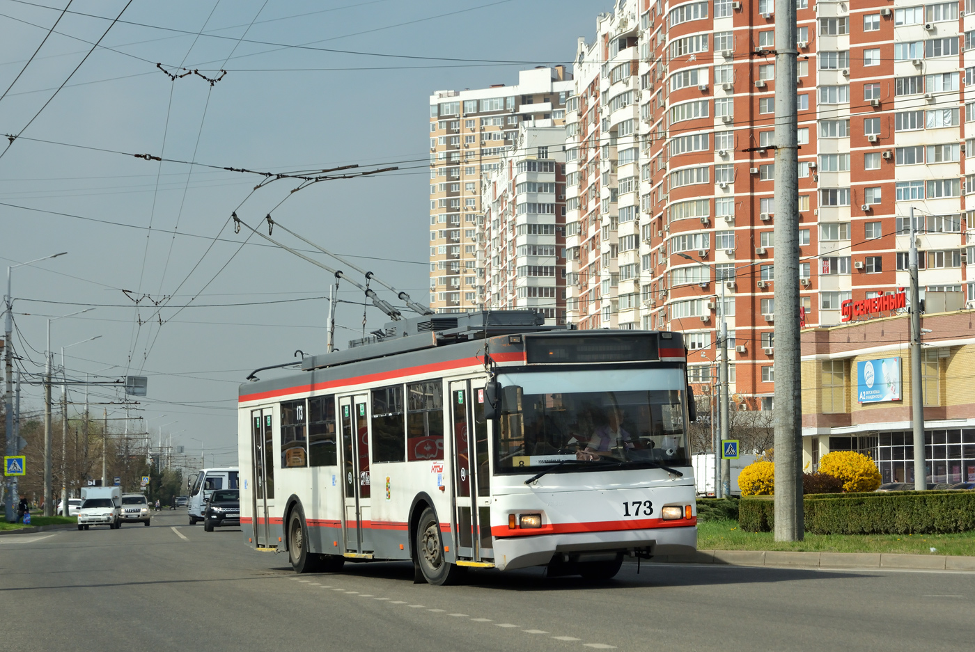 Краснодар, Тролза-5275.07 «Оптима» № 173