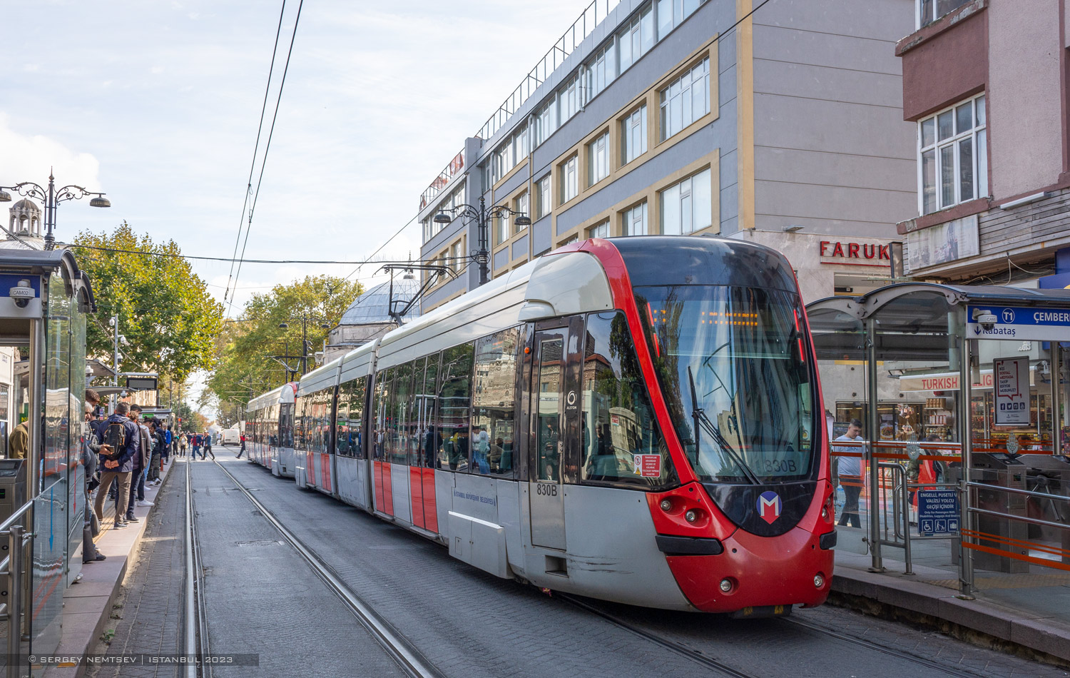 Стамбул, Alstom Citadis 304 № 830
