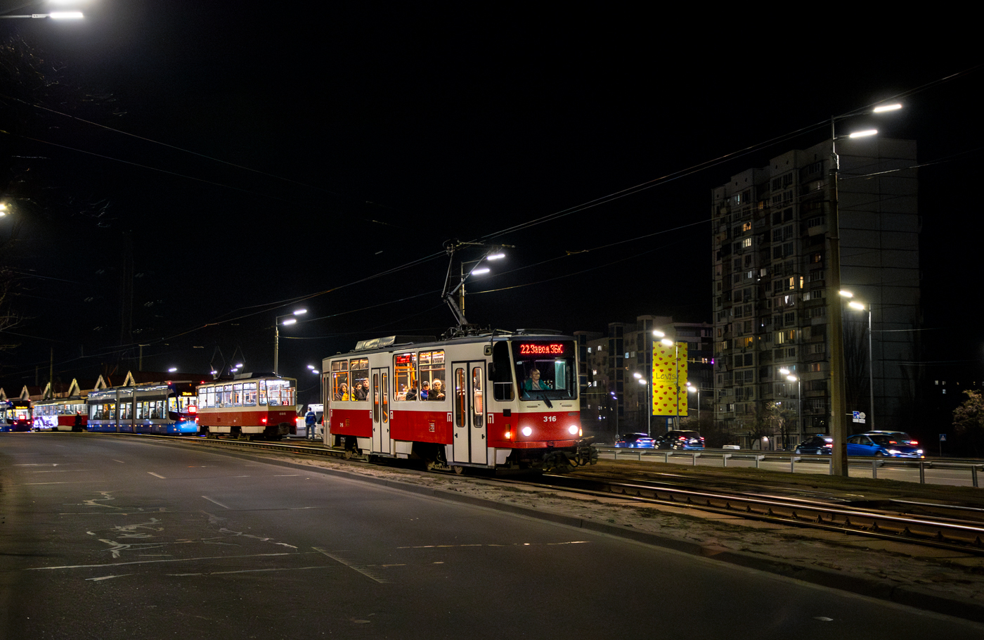 Kijevas, Tatra T6A5 nr. 316