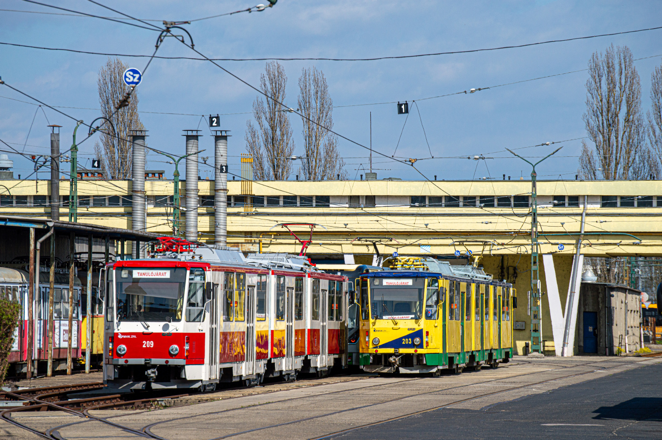 Мишкольц, Tatra KT8D5 № 209