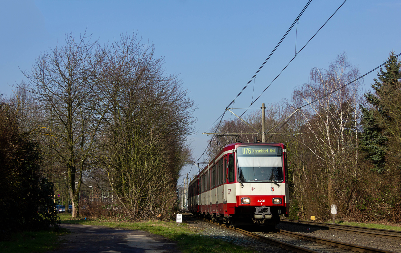 Дюссельдорф, Duewag B80D № 4231