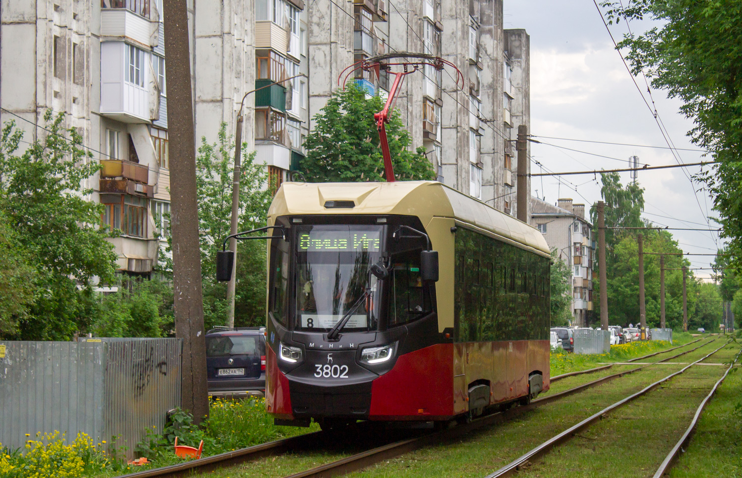 Нижний Новгород, БКМ Т811 «МиНиН» № 3802