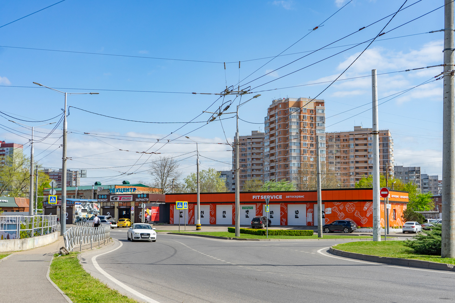 Краснодар — Контактная сеть