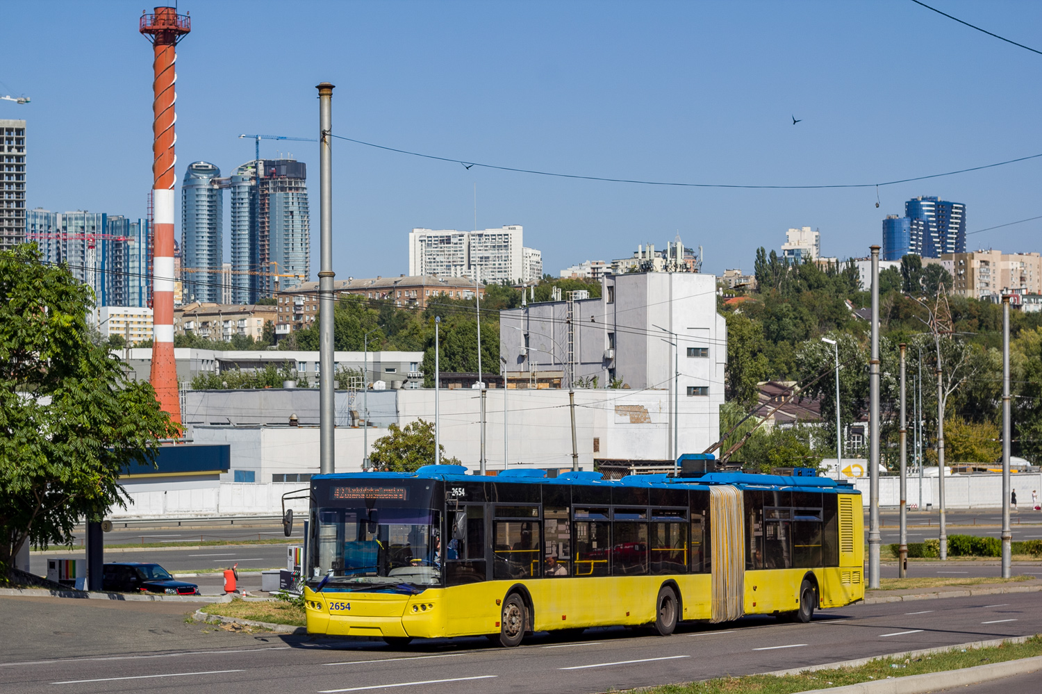 Киев, ЛАЗ E301D1 № 2654