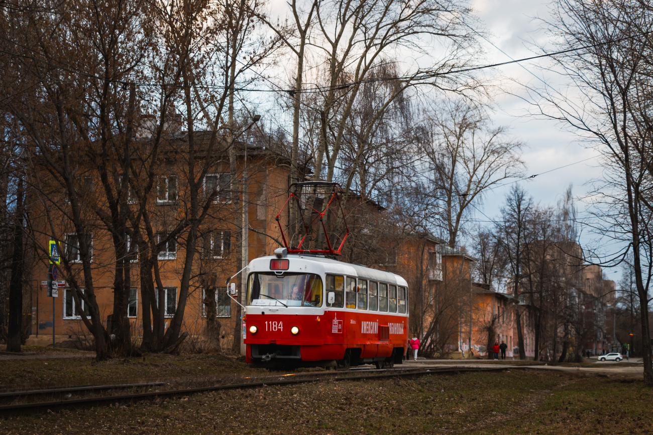 Ижевск, Tatra T3K № 1184