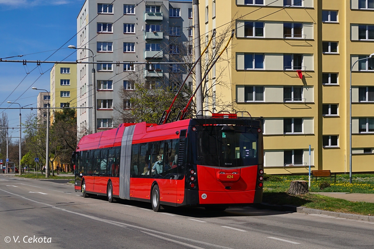 Ческе-Будеёвице, Škoda 33Tr SOR № 424