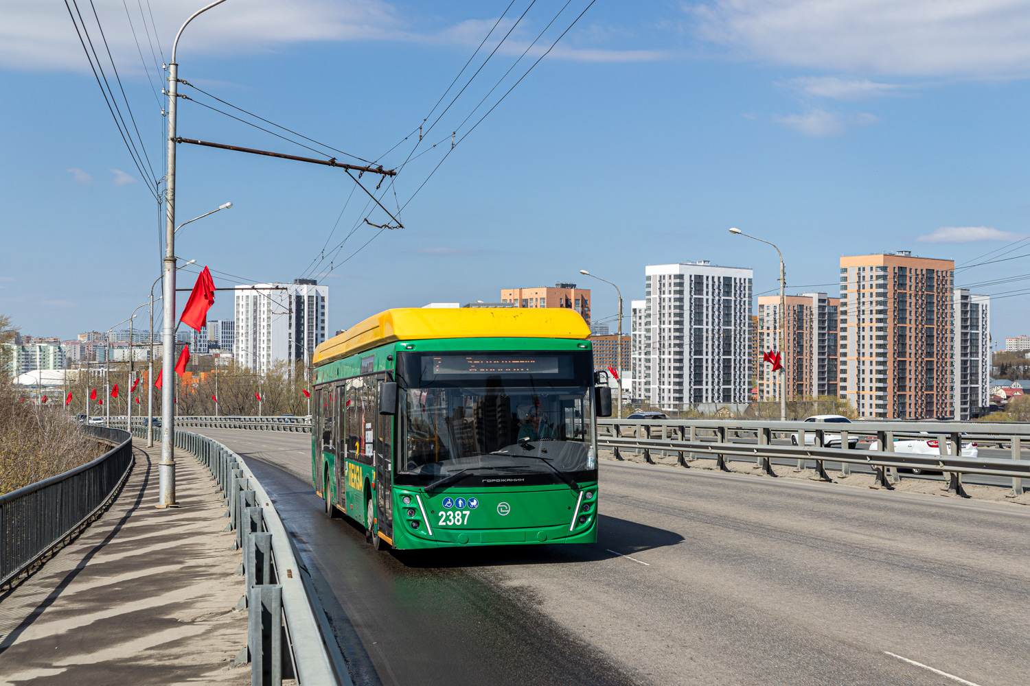 Пенза, УТТЗ-6241.01 «Горожанин» № 2387