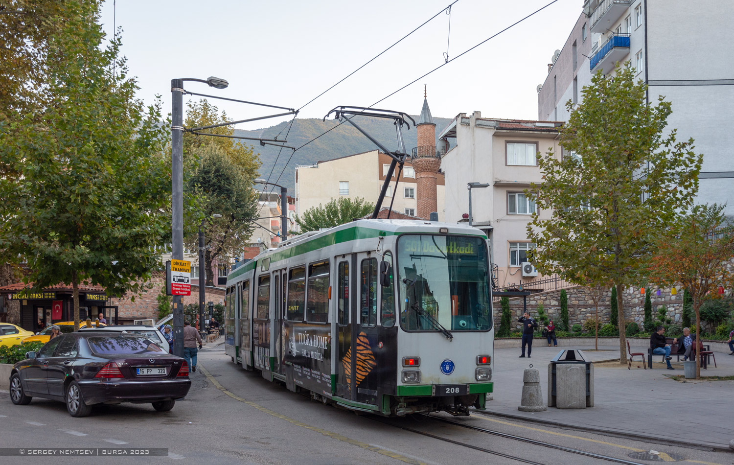 Бурса, Duewag M6C № 208