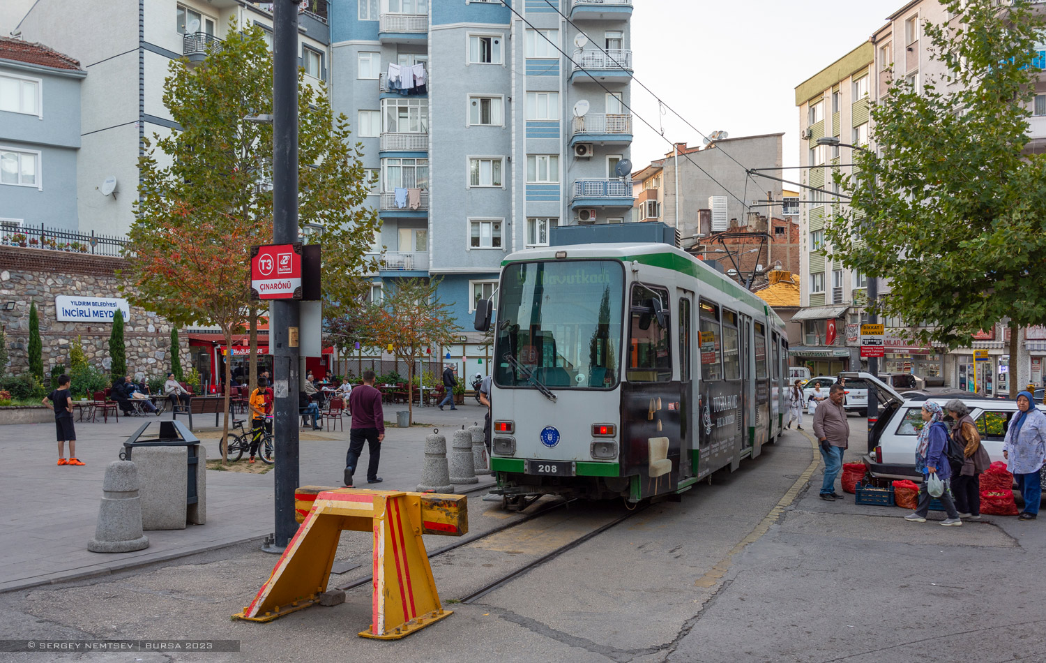 Bursa, Duewag M6C № 208 Bursa, Duewag M6C № 208