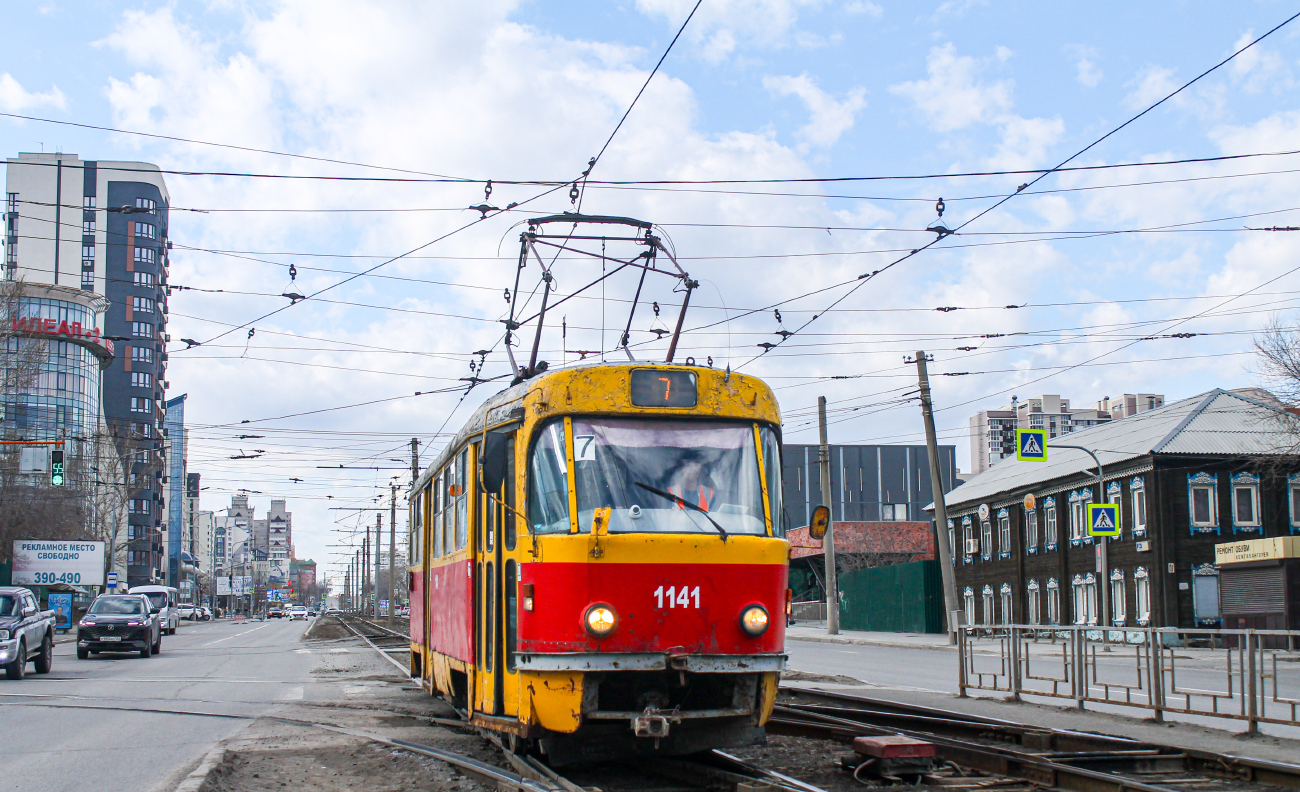 Barnaoul, Tatra T3SU N°. 1141