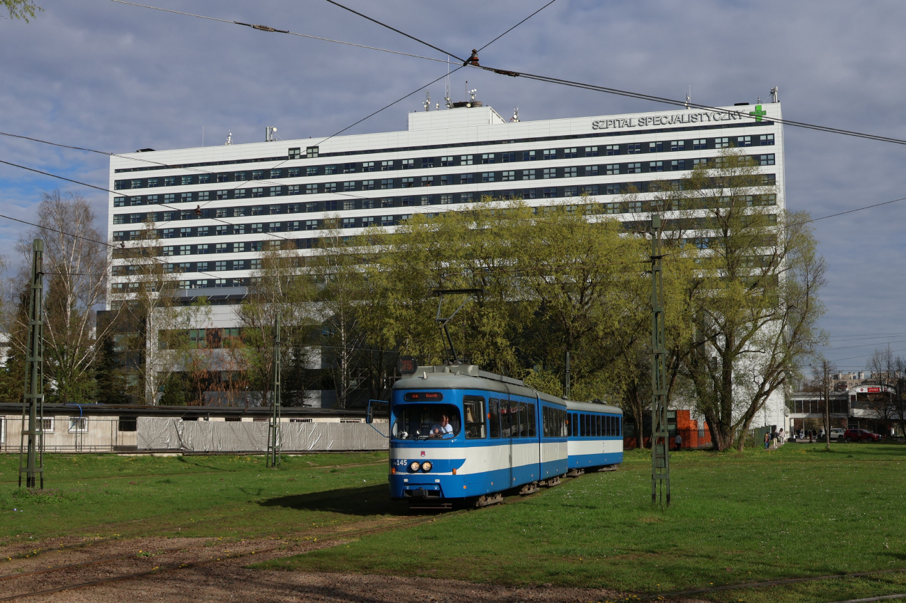 Краков, SGP Type E1 № HW145