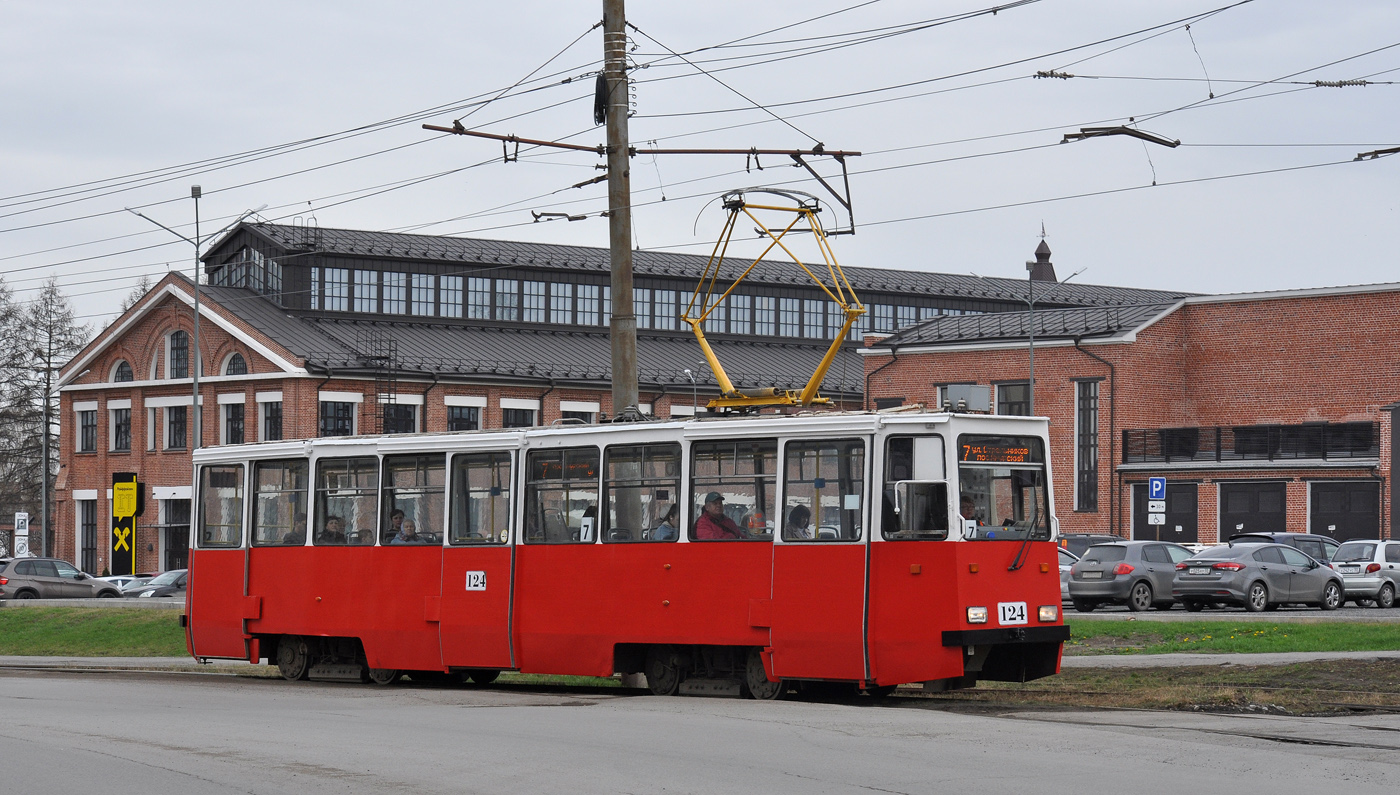 Омск, 71-605ЭП № 124 Омск, 71-605ЭП № 124