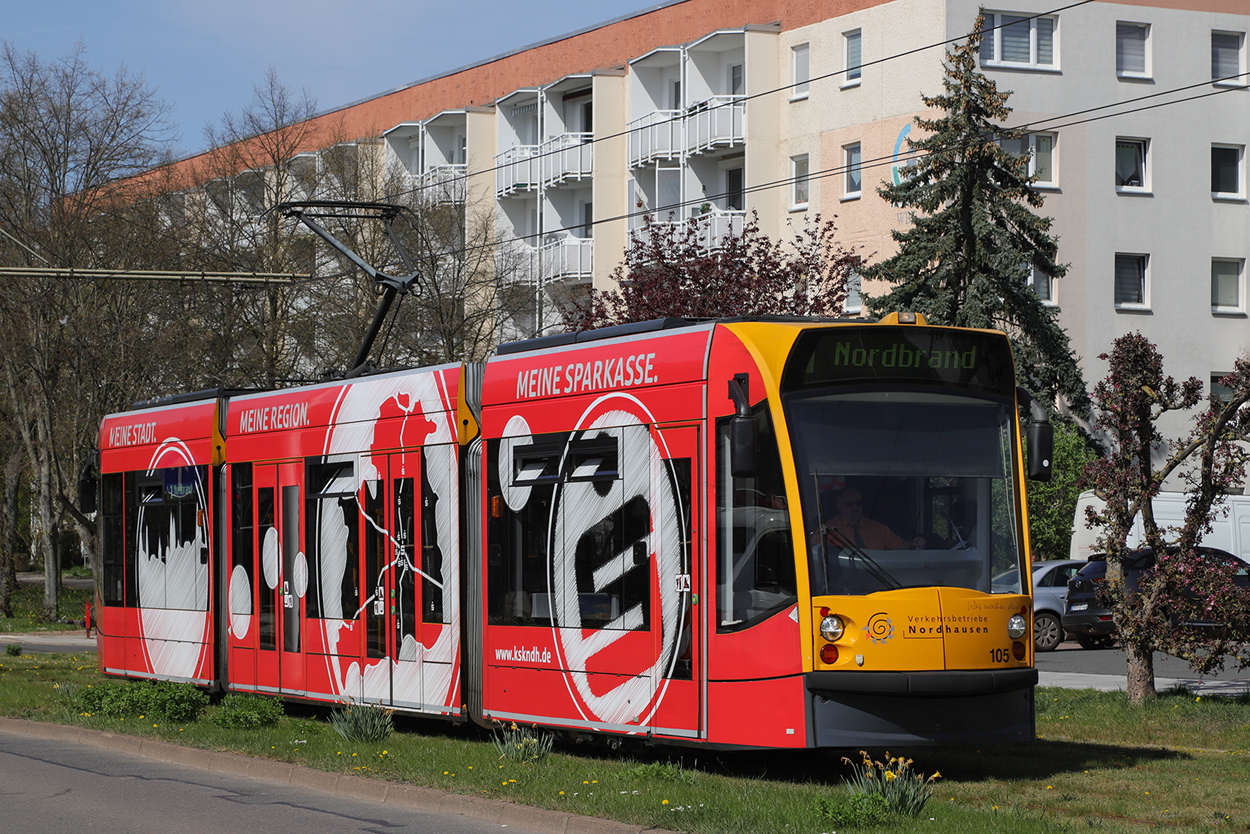 Нордхаузен, Siemens Combino Advanced № 105