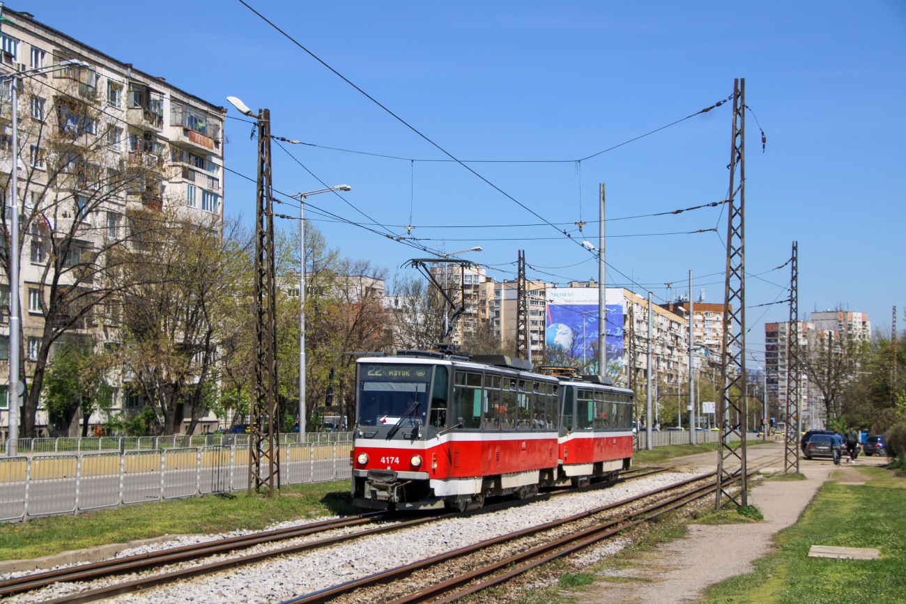 Sofia, Tatra T6A5 Nr. 4174