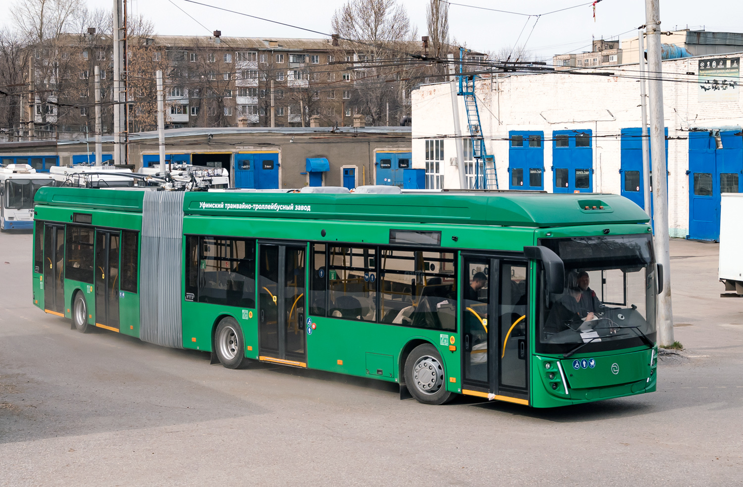 Уфа, УТТЗ-6243.01 "Горожанин" № Б/н; Уфа — Новые троллейбусы БТЗ и УТТЗ