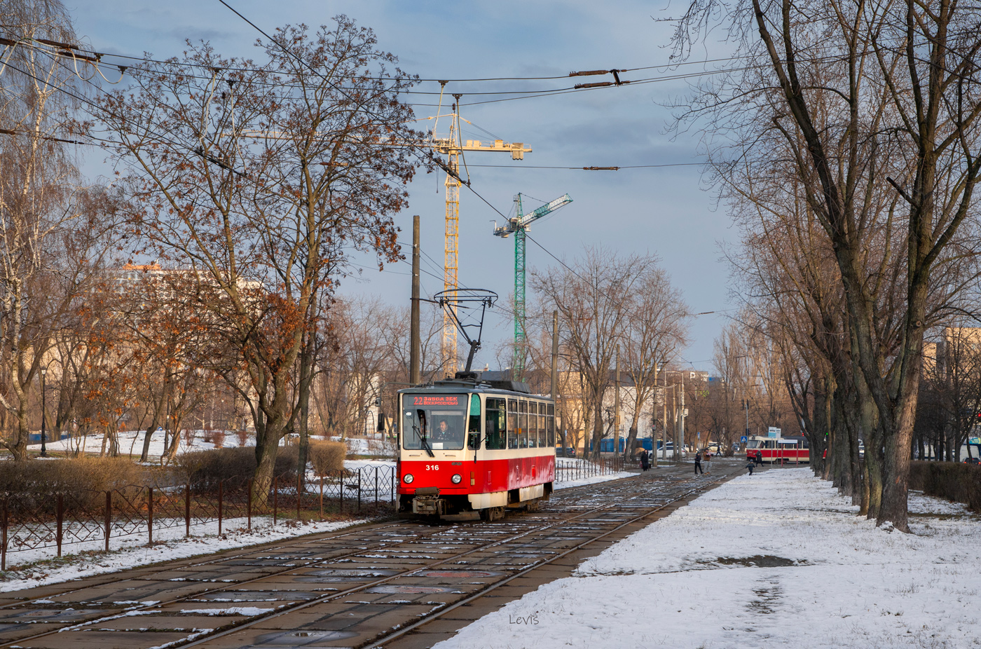Киев, Tatra T6A5 № 316