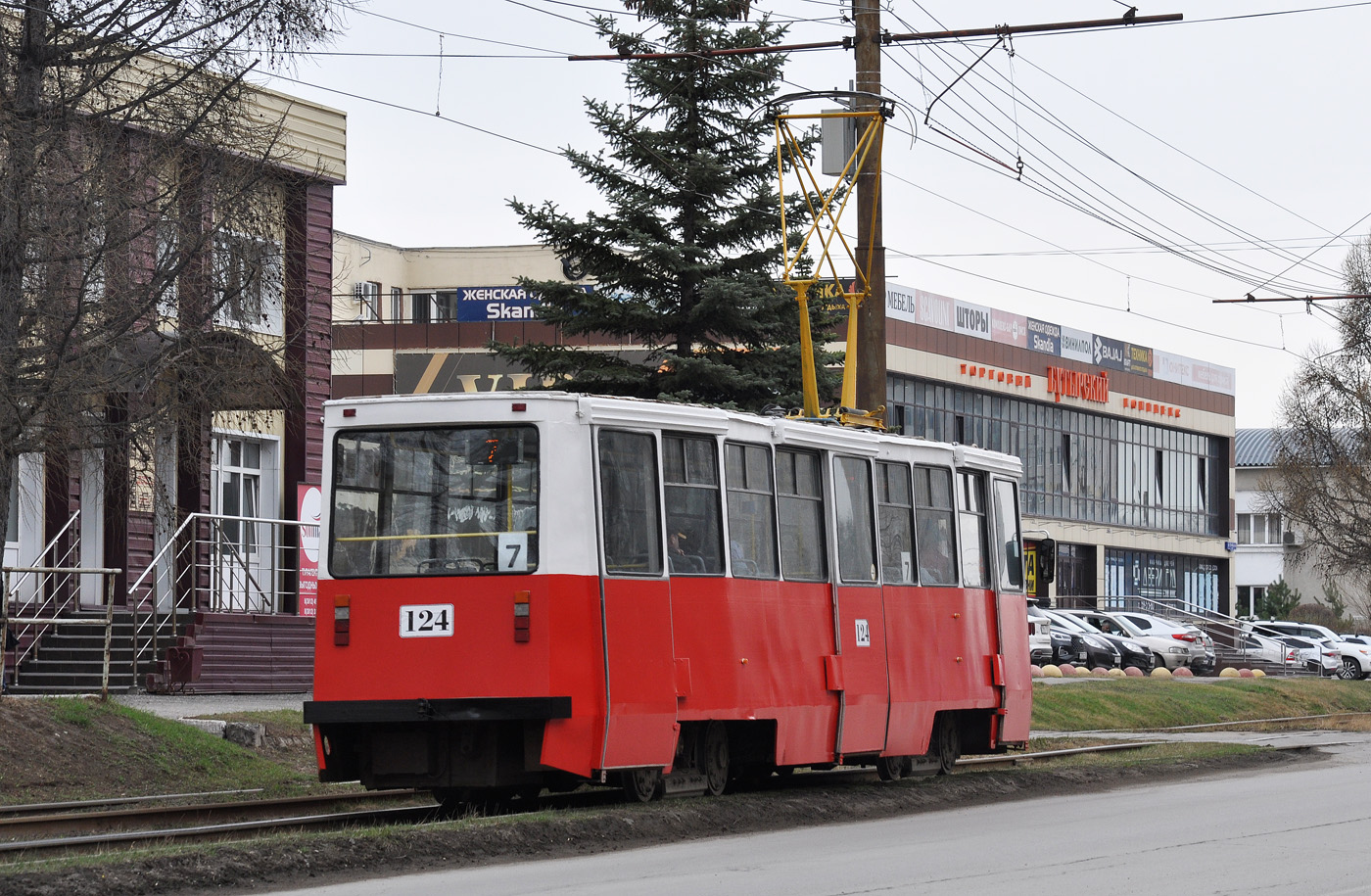 Омск, 71-605ЭП № 124 Омск, 71-605ЭП № 124