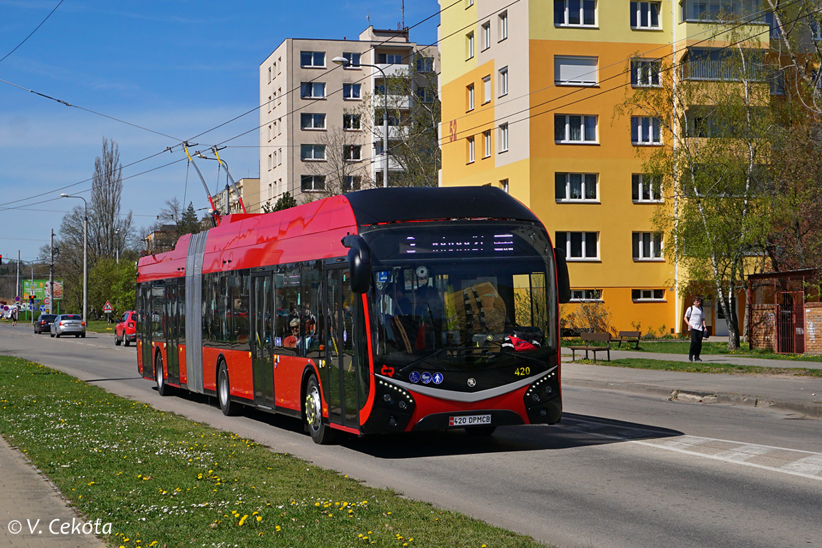 Ческе-Будеёвице, Škoda 33Tr SOR № 420