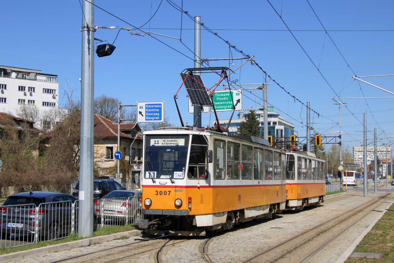 София, Tatra T6A2B № 3007