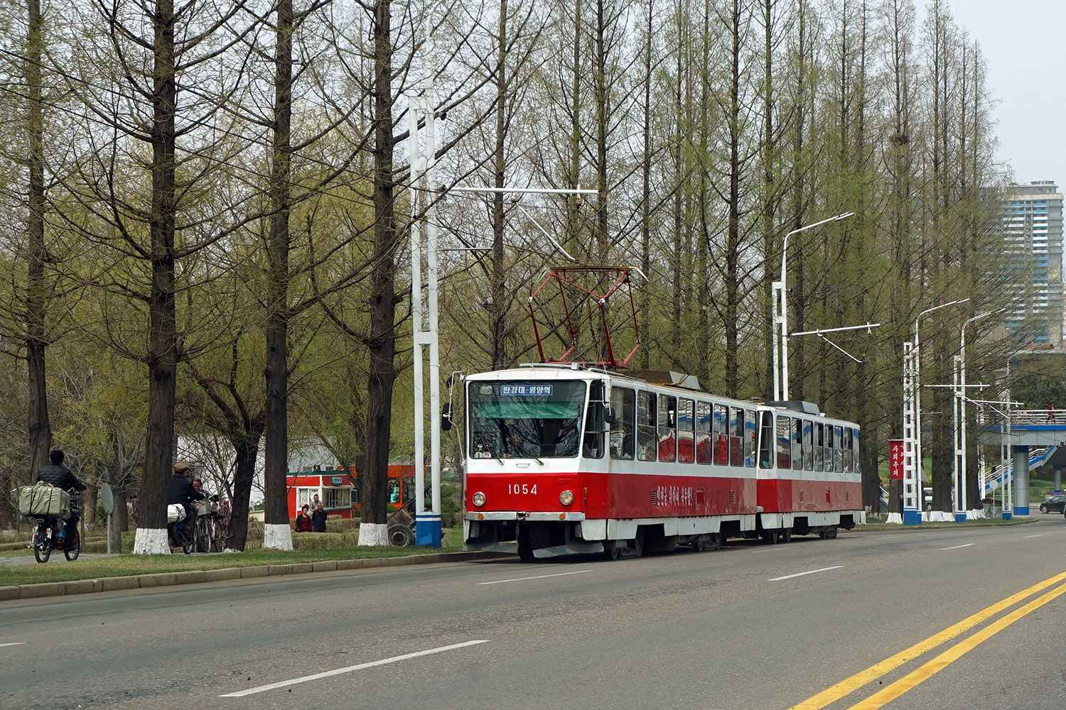 Пхеньян, Tatra T6B5K № 1054