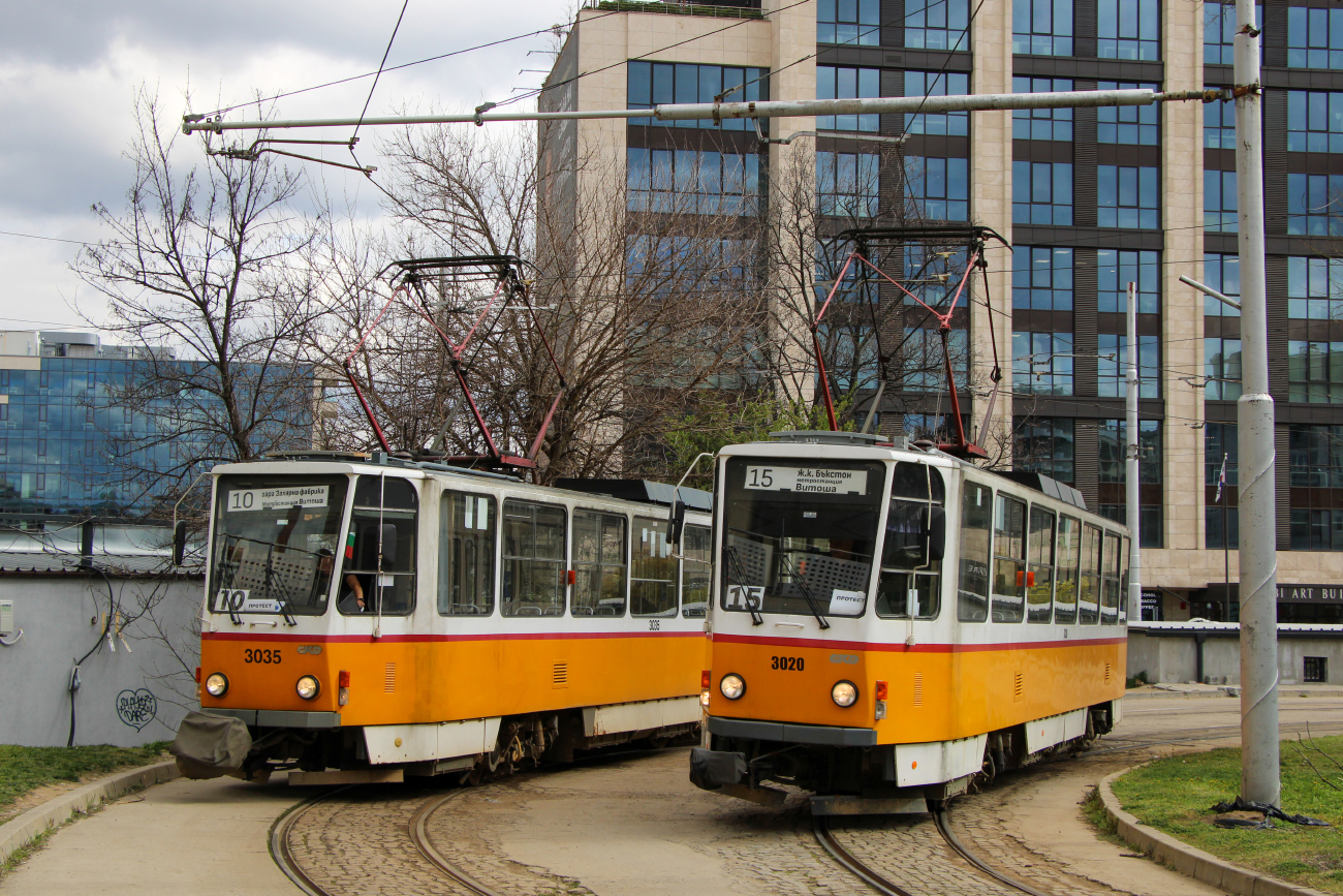 Sofia, Tatra T6A2B Nr. 3020
