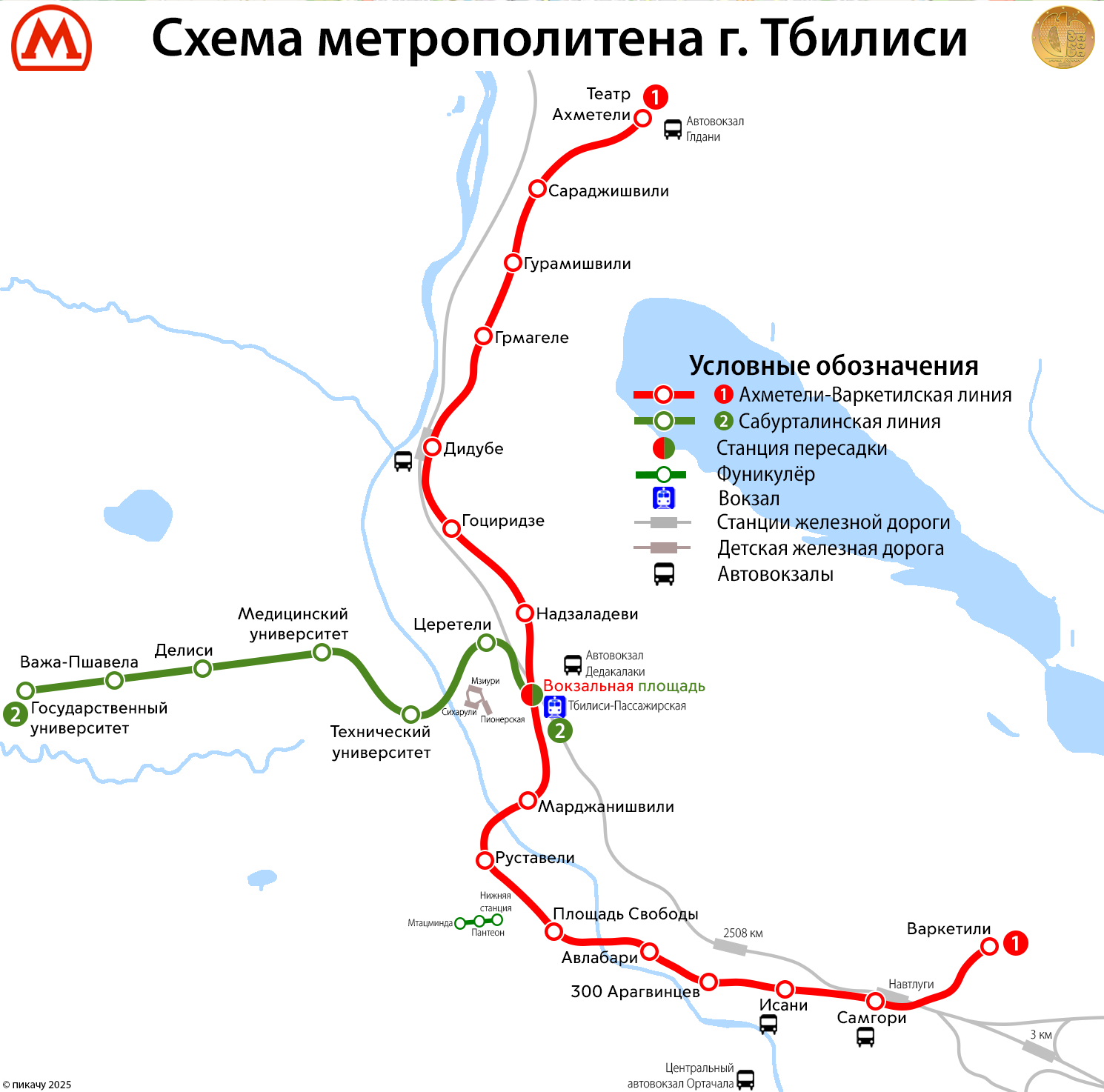 Тбилиси — Схемы